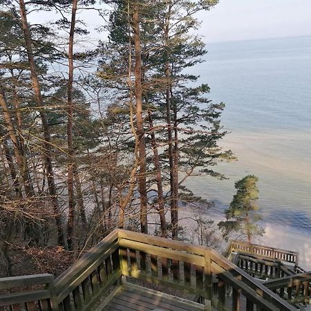 STRANDIDYLLE Apartment mit Meerblick und Kamin Misdroy Exterior foto
