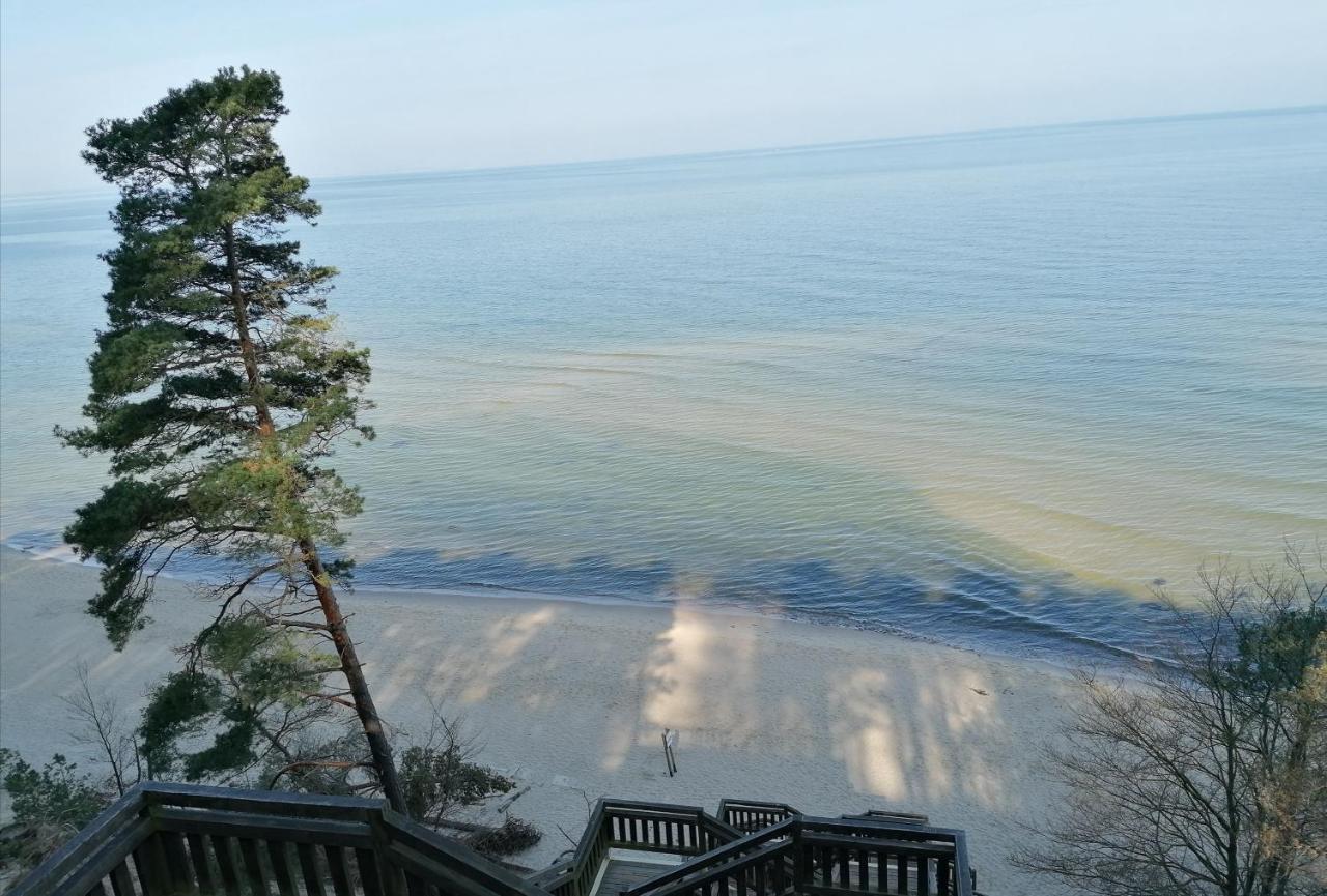 STRANDIDYLLE Apartment mit Meerblick und Kamin Misdroy Exterior foto