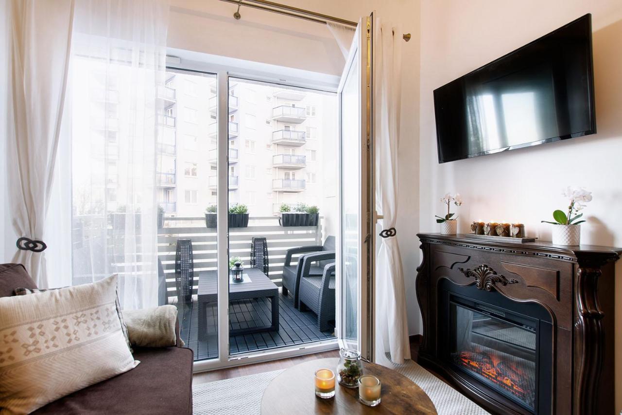 STRANDIDYLLE Apartment mit Meerblick und Kamin Misdroy Exterior foto
