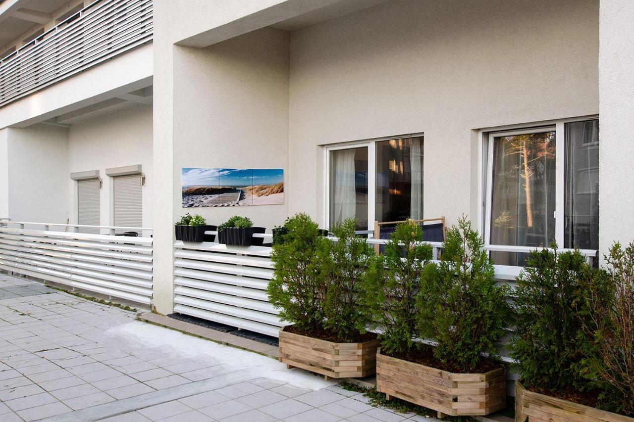 STRANDIDYLLE Apartment mit Meerblick und Kamin Misdroy Exterior foto
