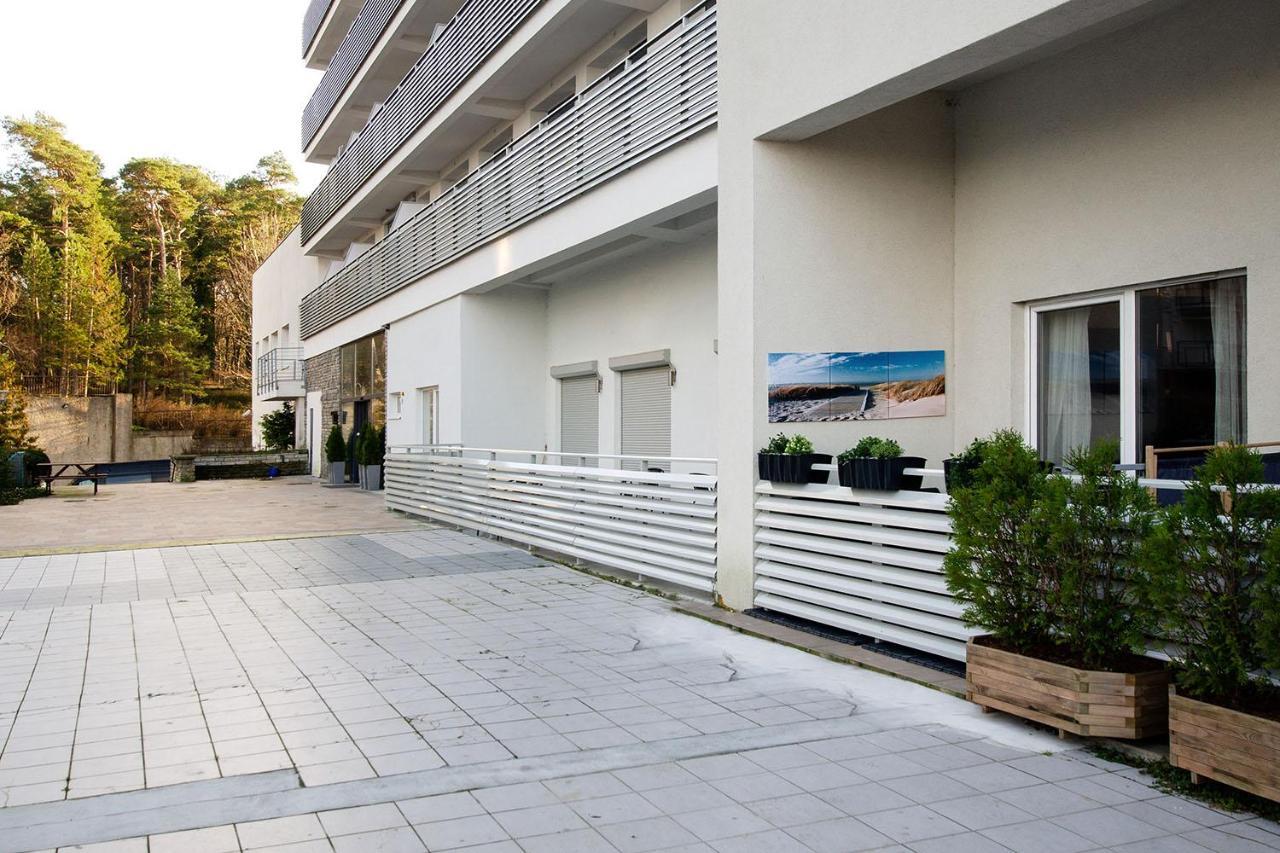 STRANDIDYLLE Apartment mit Meerblick und Kamin Misdroy Exterior foto