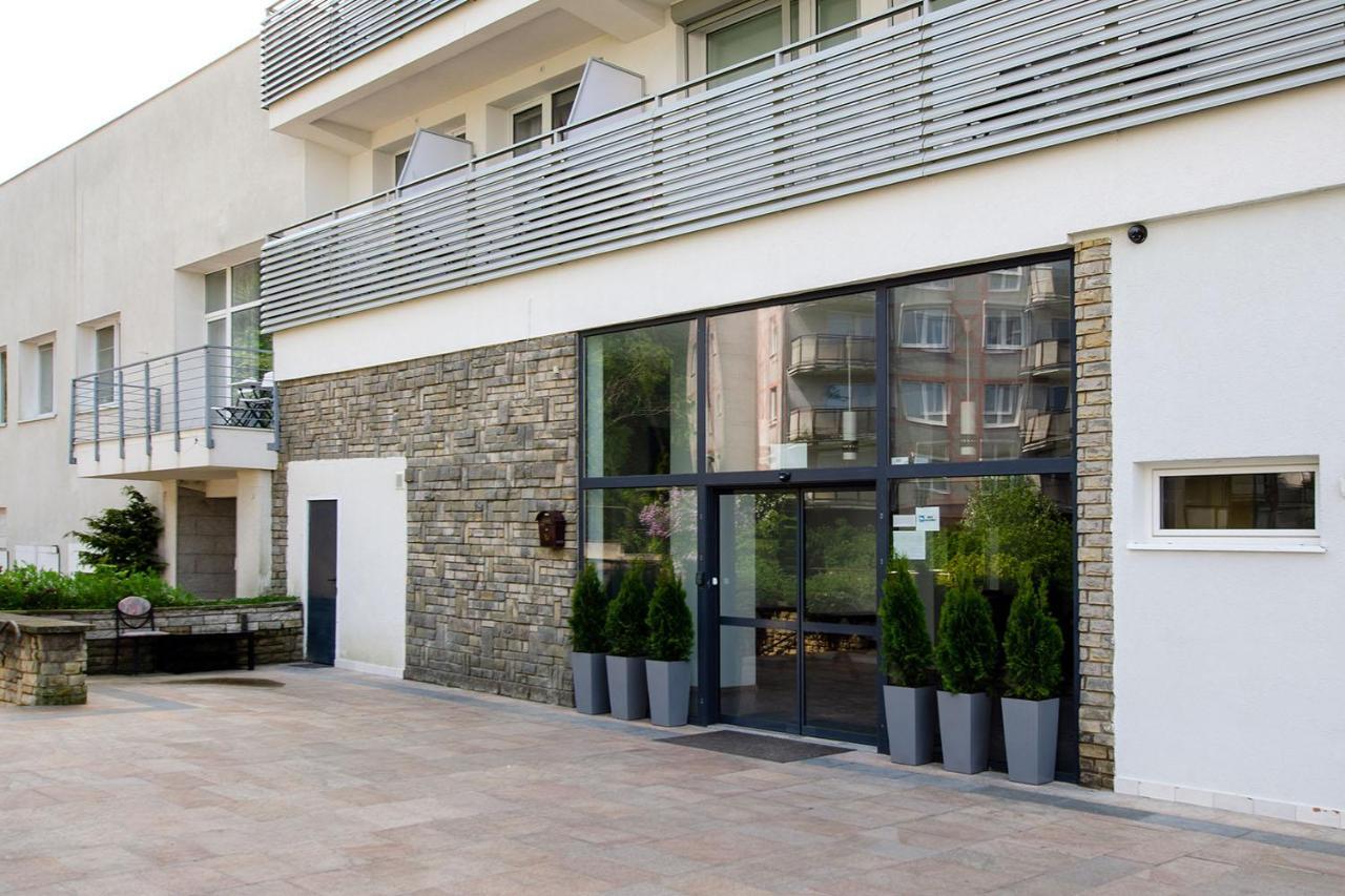 STRANDIDYLLE Apartment mit Meerblick und Kamin Misdroy Exterior foto