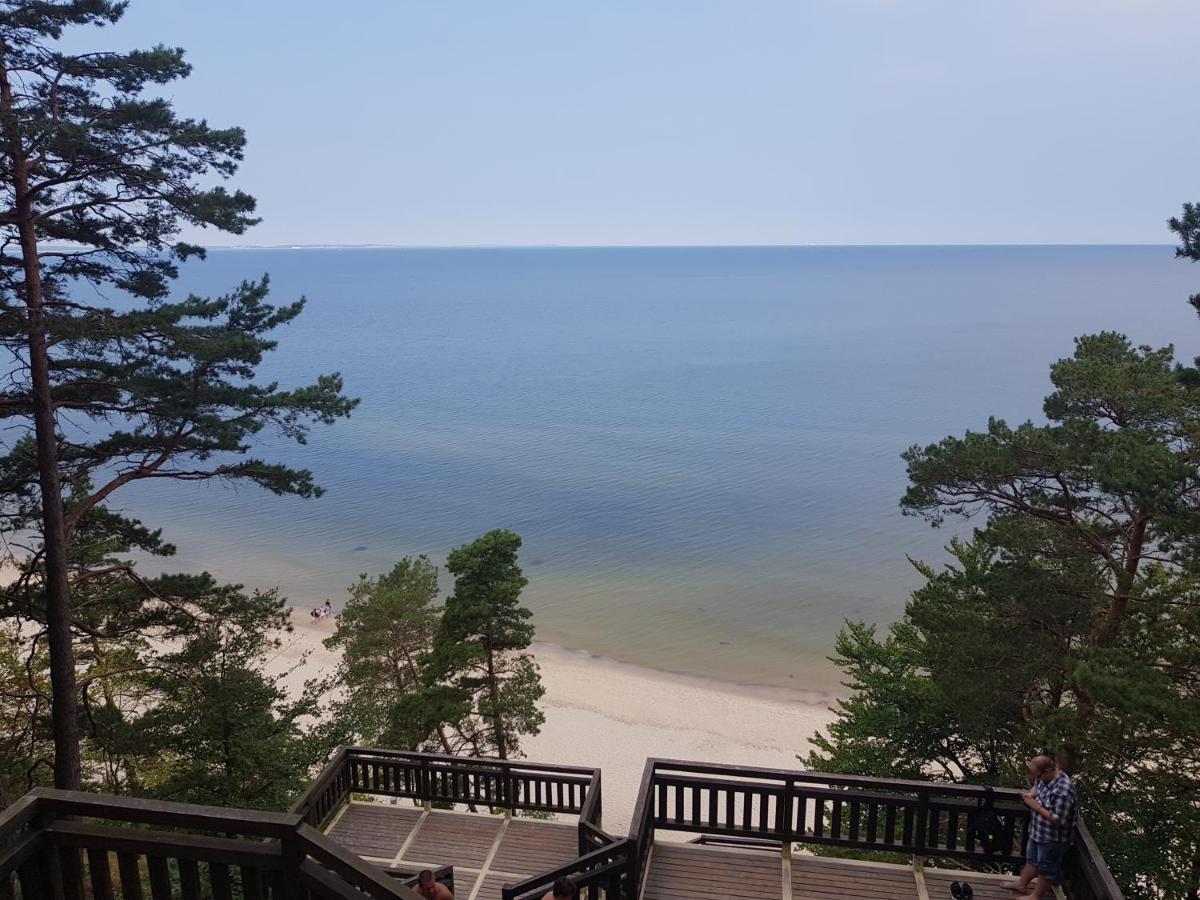 STRANDIDYLLE Apartment mit Meerblick und Kamin Misdroy Exterior foto